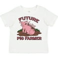 thumbnail image 3 of Inktastic Future Pig Farmer with Cute Pig Family Boys or Girls Toddler T-Shirt, 3 of 5
