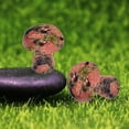 thumbnail image 3 of Natural Crystal Mushroom Shape Mini Small Semi Precious Stones Agate Rose Quartz Amethyst For Home Decor Fish Tank Flower Pot Diy Craft, 3 of 5