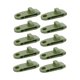 thumbnail image 4 of 10 abrazaderas para carpas, ajustables, con rotación firme, resistentes al viento y ligeras. Verde, 4 of 9