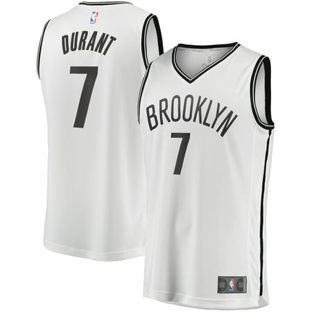 Kevin Garnett Youth Jersey Kevin Durant Brooklyn Nets Fanatics Branded Youth 2019/20 Fast Break Replica Player Jersey White - Association Edition ()