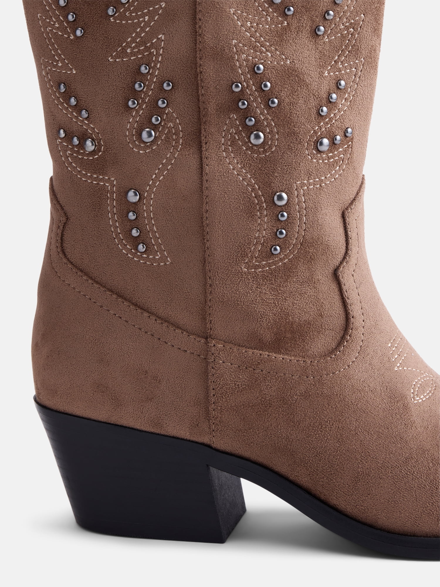 No Boundaries Women's Studded Cowboy Boots