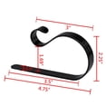 thumbnail image 3 of Vaidha 5PCS Metal Christmas Stocking Hooks Fireplace Hanger With Non-Skid Design, 3 of 9