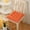Orange, variant on Taotanxi Soft Square Chair Pad with Ties Comfortable Solid Color Chairs Cushion for Office,Home or Car Sitting Coffee-Colored 15.7"x15.7"x3"