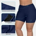 thumbnail image 3 of Swimsuit Bottoms Plus Size For Women Boardshorts Bathing Suit Turnks Solid Color, 3 of 7