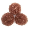 thumbnail image 4 of Ruibeauty 3Pcs Copper Metal Wire Sponge Ball Iron Tip Nozzle Cleaner Slag Remover Tool, 4 of 5