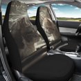 thumbnail image 3 of XYZCANDO Stylish Front Car Seat Covers with Cat Window Print - Breathable Durable Protection For All Vehicle Types, 3 of 7