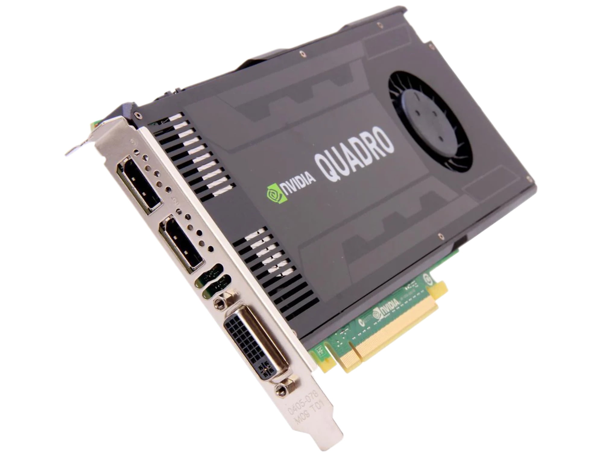 Nvidia Quadro K4000 3GB GDDR5 PCIe 2.0 x16 Dual DisplayPort DVI-I Graphics Card Dell CN3GX