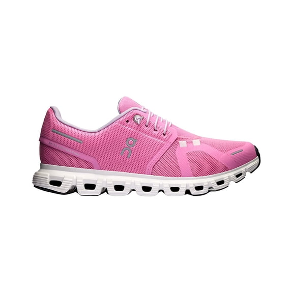 On Women's Cloud 6 Raspberry/White 3WF10063013-6