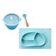 thumbnail image 1 of Plato para Bebé Match & Enjoy con Divisiones en Forma de Conejo Color Azul, 1 of 5