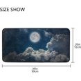 thumbnail image 3 of Kitchen Mat Beautiful Night Sky Stars Kitchen Rug Mat Anti-Fatigue Comfort Floor Mat Non Slip Oil Stain Resistant Easy to Clean Kitchen Rug Bath Rug Carpet for Doormat Home Decor Gifts, 3 of 7