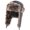 A Black, variant on Unisex Winter Trapper Hat Fleece Lined Windproof Warm Ski Cap With Earmuffs Outdoor One Size