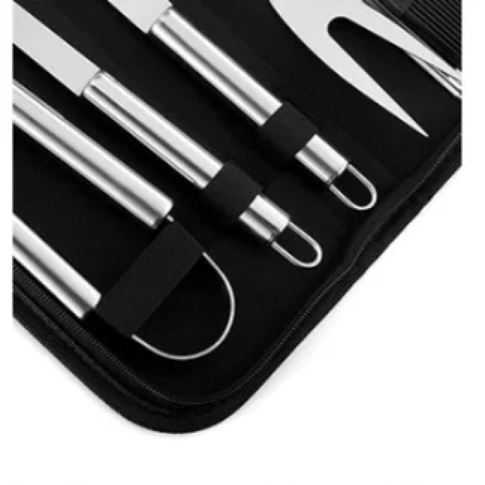COWIN 9-Piece Stainless Steel Grill Tool Set photo 3