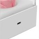 thumbnail image 3 of Rose Night Light Romantic Small USB Charging Soft Brightness Decoration Detachable Transparent Cover Rose Table Lamp for Home Pink, 3 of 4