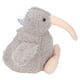 thumbnail image 4 of Precioso animal de peluche de juguete de pájaro de peluche de juguete de peluche regalo perfecto muñeca decorativa gris, 4 of 14