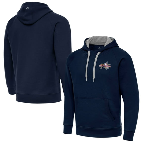 Men's Antigua  Navy 2025 MLB All-Star Victory Pullover Hoodie