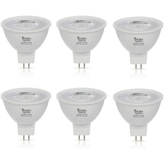 BAOMING MR16 LED Bulb 5W Warm White GU5.3,Non-Dimming 12V Spotlight  Landscape Track Lighting,6 Pack 