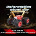 thumbnail image 1 of Gwong Juguete 1/16 2.4 g 4WD Control remoto de dos caras Twisting Twisting Stunt Coche Kids Toy Gwong 30004403, 1 of 7