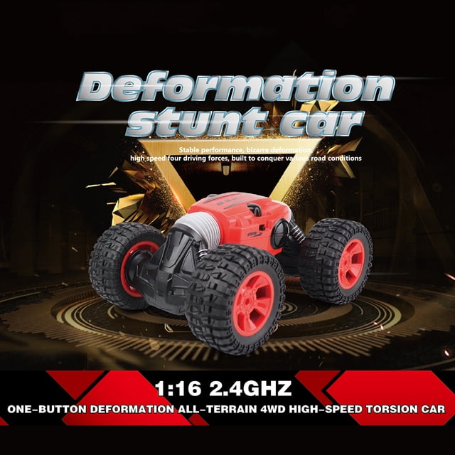 Gwong Juguete 1/16 2.4 g 4WD Control remoto de dos caras Twisting Twisting Stunt Coche Kids Toy Gwong 30004403