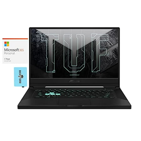 ASUS TUF Dash F15 Gaming and Entertainment Laptop (Intel i7-11370H 4-Core, 16GB RAM, 1TB PCIe SSD, RTX 3060, 15.6" Full HD (1920x1080), WiFi, Win 10 Pro) with MS 365 Personal, Hub