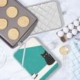 thumbnail image 5 of Yayeee Pot Holders Kitchen Heat Resistant with Pocket 7"x9.8" Cotton Oven Cooking Hot Pads, Black Cat and Coffee, 5 of 7