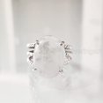 thumbnail image 3 of Natural Rainbow Moonstone Ring, Blue Fire Moonstone Ring, June Birthstone, 3 Twisted Band, 925 Sterling Silver, Womens Ring, Christmas, Thanksgiving, Handmade, Statement Jewelry, Natural Gemstone Ring, 3 of 7