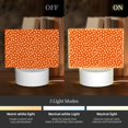 thumbnail image 3 of Hirioo Dots On Orange Background for Rectangular Acrylic with Night Light Best Gifts for Lover Girl Mom, Valentine's Day Anniversary Birthday Wedding Present, 3 of 9
