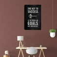 thumbnail image 6 of Success Noun Inspirational Black Wall Art Canvas Print Office Decor Inspiring Painting Prints Motivational Posters Quotes Artwork for Wall Art Decoration Framed Ready to Hang - 12" Wx18 H, 6 of 6