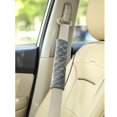 thumbnail image 3 of Soft Auto Seat Belt Cover Seatbelt Shoulder Pad 2 PCS for a More Comfortable Driving Compatible with All Cars and Backpack Black, 3 of 6