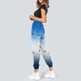 thumbnail image 4 of Pantalones de chándal Gibobby Mujer Estampado Cómodos Alta cintura Azul S, 4 of 5