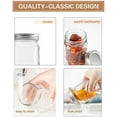 thumbnail image 7 of Mason Jars 8 oz Set of 24, Small Glass Jars with Lids For Spice, Jelly, Jam, Honey, Pickles, Wedding Shower Favors$$Home Decor, Kitchen, & Other, 7 of 7