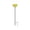 Yellow, variant on Glass Bird Bath,Metal Bird Bath For Outdoors Garden Outdoor Birdbaths Bird Feeder And Metal Stake Peacock For Garden Yard, Hummingbird Fountain Butterfly Bee Water Feeder,Decorative Yard Art Ornament