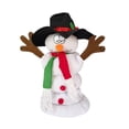 thumbnail image 2 of Walbest Singing And Dancing Snowman Plush Toy Musical Santa Claus Doll with Christmas Songs for Kids Rocking Snowman Decoration, 2 of 7