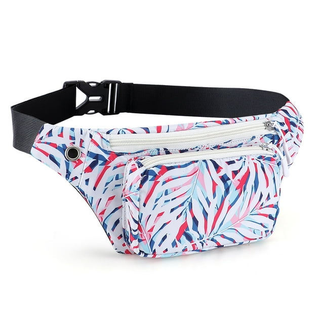 Sac Banane, Sac à Dos Bandoulière Résistant à l'Eau Durable Polyester Petit Extérieur Léger Sac de Jour pour Femmes Hommes Dames Filles Adolescentes