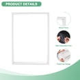 thumbnail image 2 of 2-Pack Dried Flower Frame, 8 x 12 Inch Double Acrylic Wooden Dried Flower Photo Floating Frame [White], 2 of 7