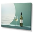 thumbnail image 2 of Designart "Charming Chablis" Wine Wall Art Living Room, 2 of 7