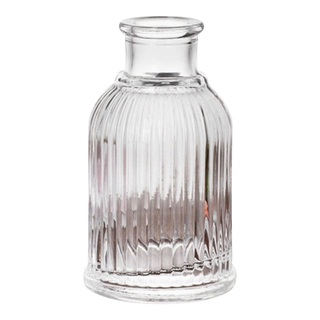 Plant Pots Planters Retro Transparent Glass Small Vase Vase Desktop Dried Flower Decorative Vase French Light Flower Set Flower Pots Garden Planters Indoor Outdoor Plant Containers