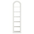 thumbnail image 5 of Fnova 74.8" Tall Arched Storage Shelf Unit, Narrow 6-Tier Corner Display Organizer for Living Room Bedroom Home Office, 5 of 10