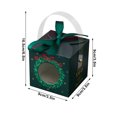 thumbnail image 3 of Xihbxyly La Mejor Oferta Nueva Caja de Regalo Navideña Caja de Regalo Hueca Caja de Dulces Se Puede Pedir Caja de Dulces Portátil de Nochebuena, 3 of 6