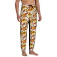 thumbnail image 4 of Kdxio Pumpkin Corn Daisy Pattern Joggers,Sweatpants for Men with Pockets-XX-Large, 4 of 5