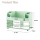 thumbnail image 4 of Organizador de maquillaje UFORU con 2 cajones grandes, color verde, 4 of 8