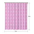 thumbnail image 5 of Pink Breast Cancer Shower Curtain 72"x84" ,Bathroom Decorative Shower Curtains Set with 12 Hooks,Modern Waterproof Washable Shower Curtain, 5 of 6