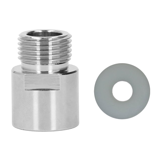 Adaptador de cilindro de soda de metal CO2 rosca hembra TR21‑4 a rosca macho CGA320 Kit de conversión