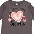 thumbnail image 4 of Inktastic Pop Pop's Little Sweetie with Pink Heart Cookie Boys or Girls Long Sleeve Toddler T-Shirt, 4 of 5
