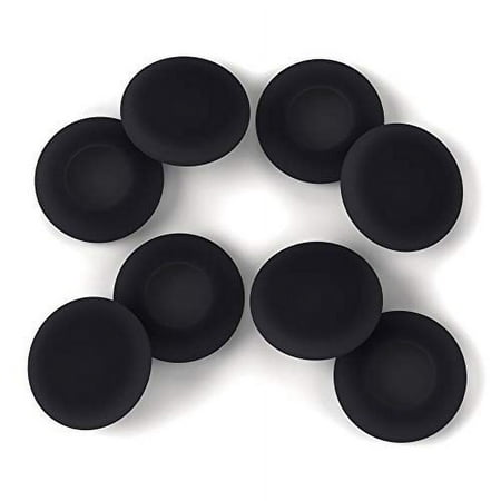 Ear Cushions Foam Replacement for Plantronics Headphones Most Standard Size Office Telephone Headsets H251 H251N H261 H261N H351 H351N H361 H361N Headset Disposable Covers 8 Pack Black