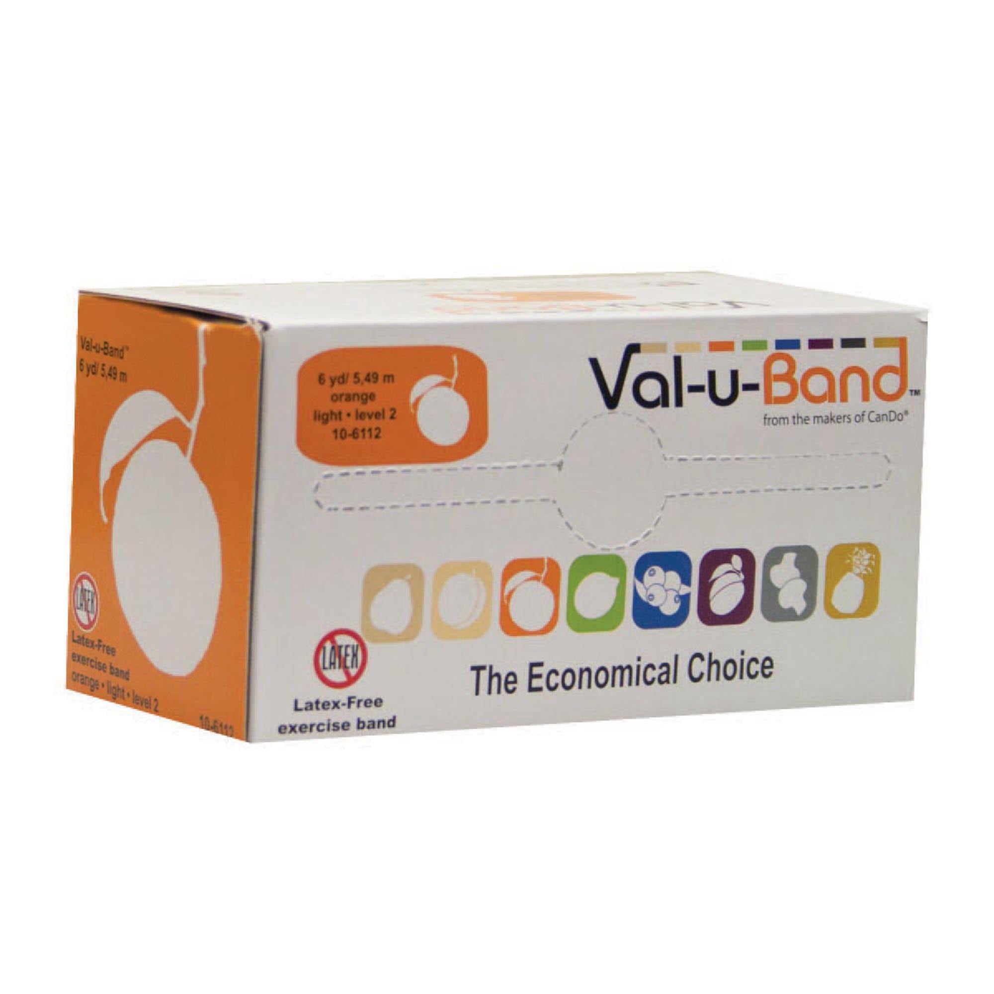 Val-U-Band Latex Free Exercise and Fitness Band - 6 yard