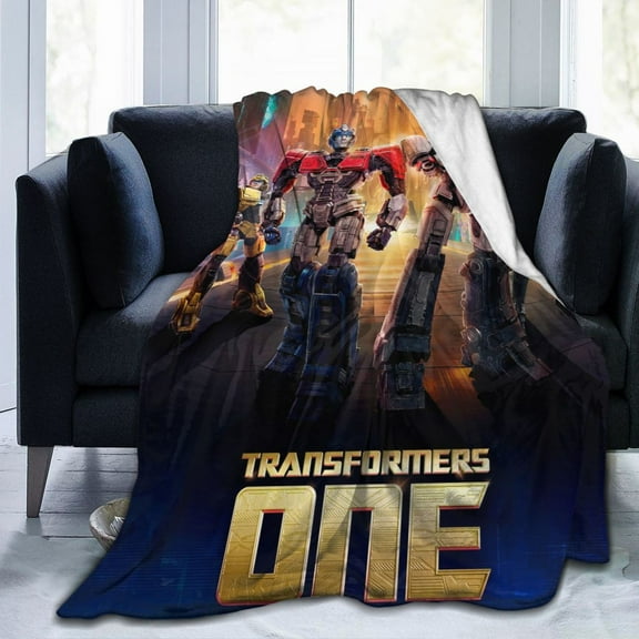 Ultra-Soft Micro Fleece Blanket Transformers Super Soft Plush Blanket For Winter Bedding Bed Couch Sofa For All Seasons 60"X50"