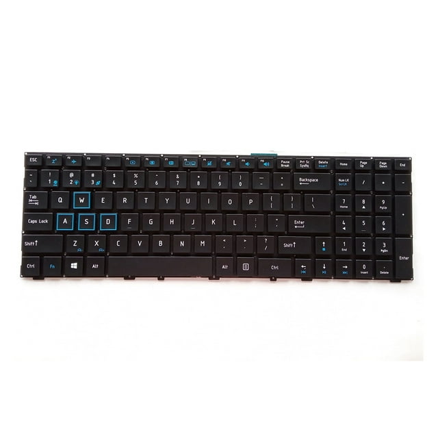 Teclado con Retroiluminación de Colores Methold Reemplazo para Machenike F117