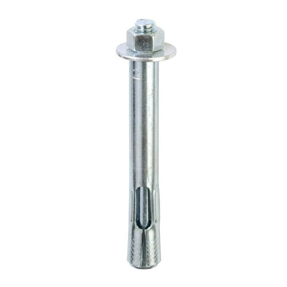 Lot of 21, Red Head 1/2" x 2-1/4" Block/Brick/Concrete Hex Sleeve Anchors, 50116