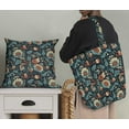 thumbnail image 5 of Soimoi Minky Blue Fabric By the Yard - 56 Inch Wide - Florals Print Fabric - Elegant and Timeless Patterns for Fashion and Home Decor Printed Fabric, 5 of 6