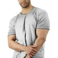 thumbnail image 4 of Hat and Beyond Men's Vintage Oil Washed Short Sleeve Crewneck Tee Soft Faded T Shirt, 4 of 6